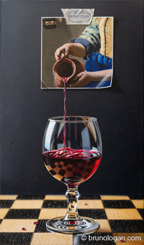 Bruno Logan - Trompe-l'oeil Painting